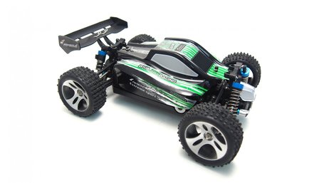 RC Auto 22269 BX18 groen, Buggy 1:18 4WD RTR