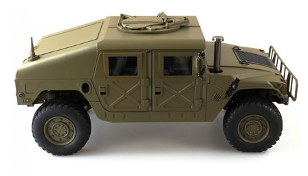 RC 4x4 U.S. Milit&auml;r Truck 1:10 Army groen RTR 22417