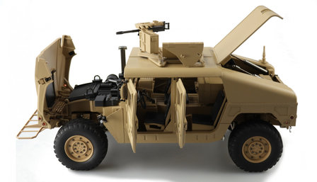 RC 4x4 U.S. Milit&auml;r Truck 1:10 Army dessert RTR 22418