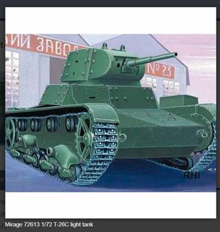 Bouwpakket Mirage-Hobby 72613 T-26C Applique Armour