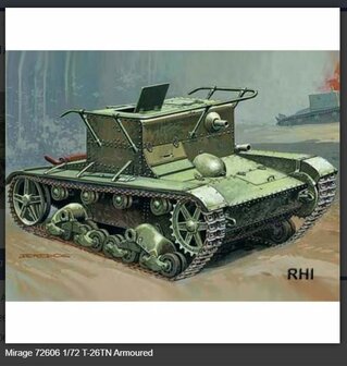 Bouwpakket Mirage-Hobby 72606 T-26TN Armoured observation post