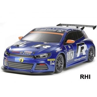 RC auto bouwpakket Tamiya 58508 1/10 VW Scirocco GT24R-Line TT-01E