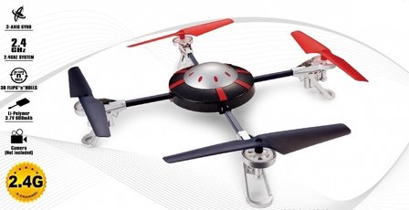 RC Quadcopter 998-V2 Aerocraft 2.4 GHz 4-kanaals 3