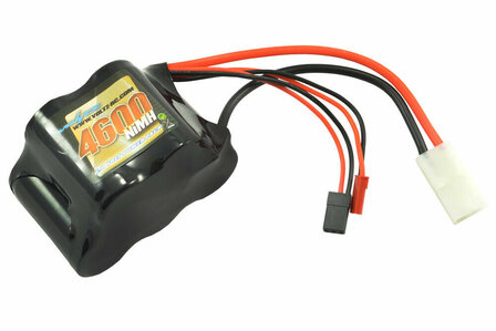 VOLTZ 4600mah 6.0V NiMH RX SUB-C 1/5th HUMP BATTERY PACK w/BEC/JR PLUG