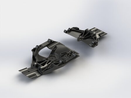 Onderdeel voor  Arrma RC auto AR320283 STEERING SKIDPLATE SET