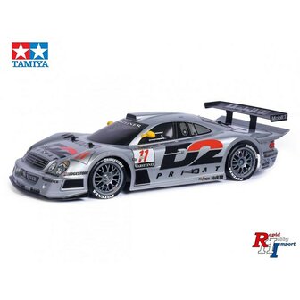 RC auto Tamiya 47437 1/10 RC MB CLK-GTR 1997 (TT-01E)