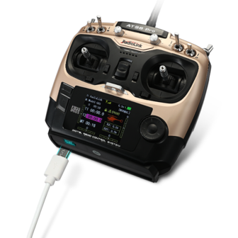 Zenderset RadioLink AT9S Pro 10CH/12CH Optional DSSS&amp;FHSS/CRSF Protocols  Ideal for Flying Virtually any Type of Aircraft
