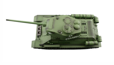 RC tank Russische T34/85 2,4 GHz  1:16  IR/BB 2.4 GHZ rook en geluid V7.0