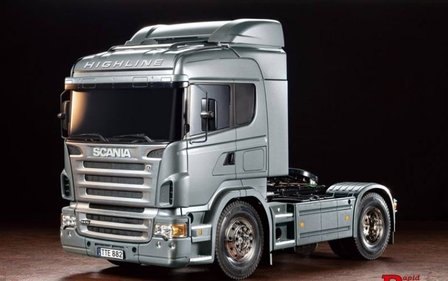 Tamiya bouwpakket 56364 1/14 RC Scania R470 zilver Edition