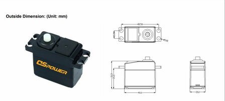 Reely 12030+S160(4)+S018(4) Servo