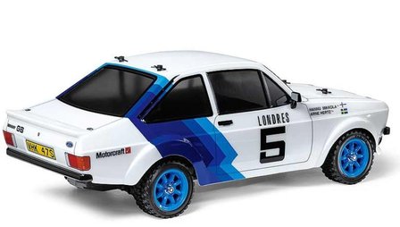 RC auto bouwpakket Tamiya 58687 1:10 RC Ford Escort MkII Ral.Lac. MF-01X