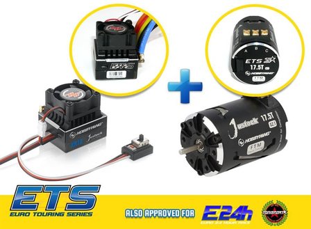 Hobbywing XeRun XR10 Justock ESC ( ETS ) + XeRun Justock 3650SD G2.1 17.5T Sensored