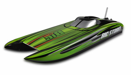 RC speedboot BIG STORM KATAMARAN BRUSHLESS 740MM RTR