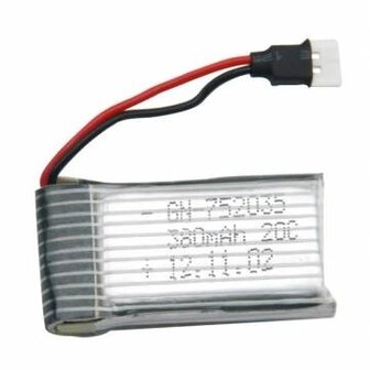 Batterij voor MJX F47 F647 3.7V 380mAh Li-Po 