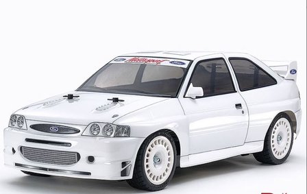 RC auto bouwpakket Tamiya 58691 1/10 R/C 1998 Ford Escort Custom (TT-02)