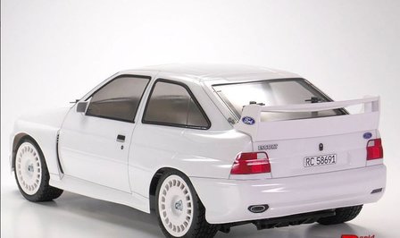 RC auto bouwpakket Tamiya 58691 1/10 R/C 1998 Ford Escort Custom (TT-02)