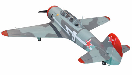 RC vliegtuig 24101 AMXFLIGHT YAK-11 camo EPO 6S PNP