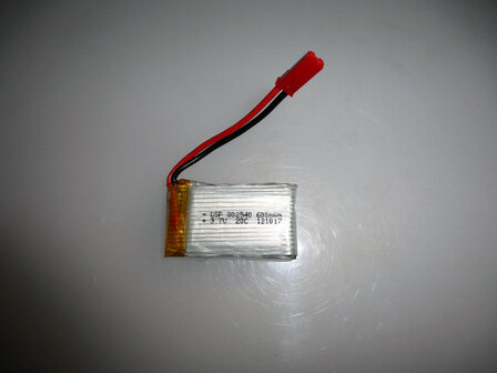 Batterij voor quacopter 998 V2   3,7V 580mAh