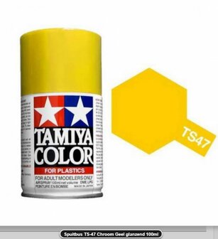 85047, TS-47 Chroom geel glanzend 100ml Spray