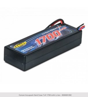 500608139, Accu pack 7,4/1700mAh Lilo met tamiya plug