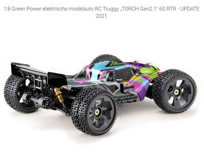 Absima TORCH Gen2.1 6S 1:8 Brushless RC auto Elektro Truggy 4WD RTR 2,4 GHz