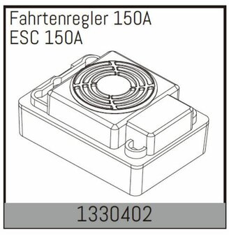 ESC motor regelaar Stoke, Torch, Assassin 6S Brushless 1:8 V2 Basher Serie 150 amp.