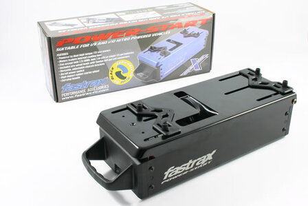 Starterbox voor Nitro auto&#039;s POWER-START STARTER 1/10 &amp; 1/8 BOX (BLACK) - FASTRAX - FAST564BK