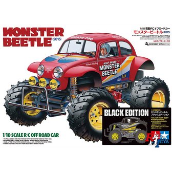47419 1/10 RC Monster Beetle black Edition bouwpakket