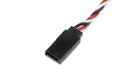 G-force GF-1110-002 - Revtec - Servo-kabel - Gedraaide kabel - Futaba - Connector vrouw. - 22AWG / 60 Strengen - 30cm - 1 st