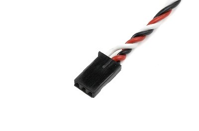 G-force GF-1110-001 - Revtec - Servo-kabel - Gedraaide kabel - Futaba - Connector man. - 22AWG / 60 Strengen - 30cm - 1 st