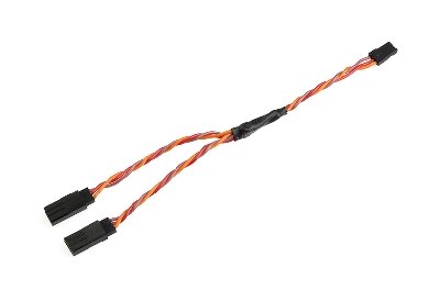 G-force GF-GF-1121-020 - Revtec - Servo Y-kabel - Gedraaide HD siliconen-kabel - JR/Hitec - 22AWG / 60 Strengen - 15cm - 1 st