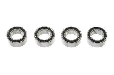 G-Force RC GF-0500-002 - Revtec - Kogellager - Chroom staal - ABEC 3 - Rubber Dichting - 4X7X2,5 - MR74-2RS - 4 st