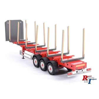 Carson bouwpakket 907629 1:14 3-Axle Stanchion Trailer new Edition