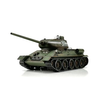 RC tank 1/16 1/16 RC T-34/84 green BB Smoke uitvoering pro 1/16 BB 2.4GHZ 11704-GN