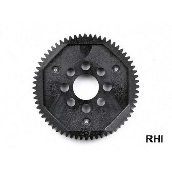 51356, TT-02/TB-03 Spur Gear 64T M0,6 (1)