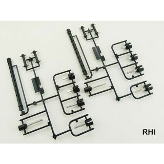 51527 TT-02 A Parts (Uprights)