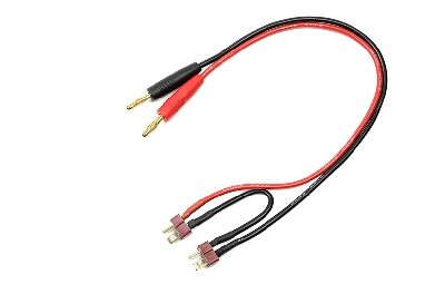 G-Force RC GF-1200-071 - Revtec - Laadkabel - Serieel - Deans - 14AWG Siliconen-kabel - 30cm - 1 st