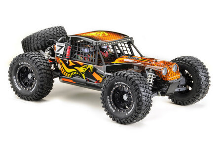 Absima 1:7 Rock Racer &quot;MAMBA 7&quot; oranje 6S BL 4WD RTR 2,4 GHz 17002