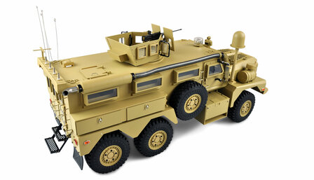 RC US-MILTIT&Auml;RFAHRZEUG MRAP 6X6 1:12 RTR, LICHT, SOUND &amp; RAUCH 22428