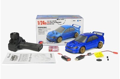 RC auto Carisma Racing - GT24 Subaru STI 2006 - 4WD - Brushless - RTR - 1/24