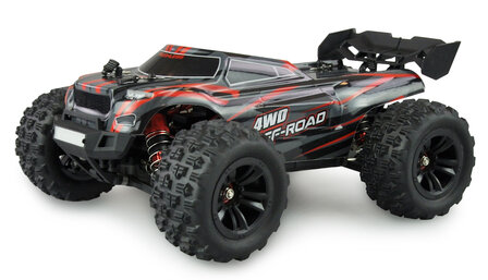 RC Auto 22629  HYPER GO TRUGGY BRUSHLESS 4WD 1:16 RTR SCHWARZ/ROT