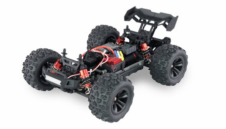 RC Auto 22629  HYPER GO TRUGGY BRUSHLESS 4WD 1:16 RTR SCHWARZ/ROT