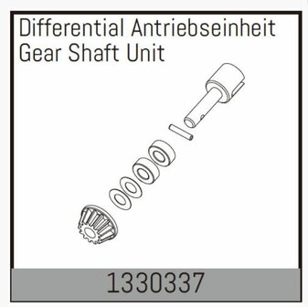 1330337 Ersatzteil f&uuml;r Absima 1:8 V2 Basher Serie    Passend f&uuml;r Varianten : Stoke, Torch, Assassin 4S &amp; 6S Brushless 