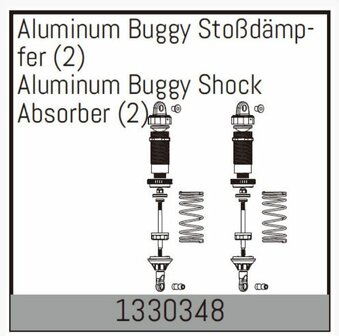 1330348  Ersatzteil f&uuml;r Absima 1:8 V2 Basher Serie    Passend f&uuml;r Varianten : Stoke 6S Brushless 