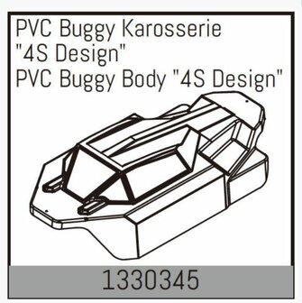 1330345 Ersatzteil f&uuml;r Absima 1:8 V2 Basher Serie   Passend f&uuml;r Varianten : Stoke 4S / 6S Brushless 