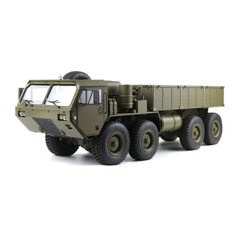 RC auto HG-P803pro M983 Licht Geluid Functie Functie 2.4G 8CH 1: 12 8x8 Amerikaanse militaire vrachtwagen RC auto RTR