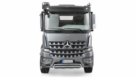 22611 MERCEDES AROCS HYDRAULIK vrachtwagen kieper PRO METALL 2,4GHZ RTR metallic Grijs