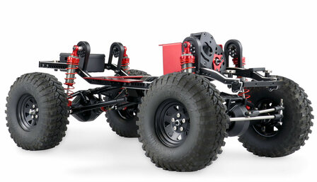 22150 AMXROCK CRAWLER WILD /Rood of geel REALISTIC SCALED BODY