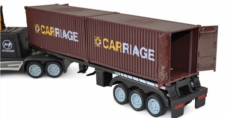 RC vrachtwagen Amewi met containeroplegger 2WD 1:16 2.4GHz RTR / 22495