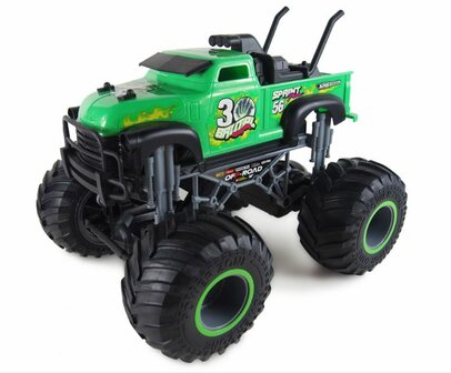 Auto AMEWI Crazy Monster Truck 1:16 RTR groen / 22457